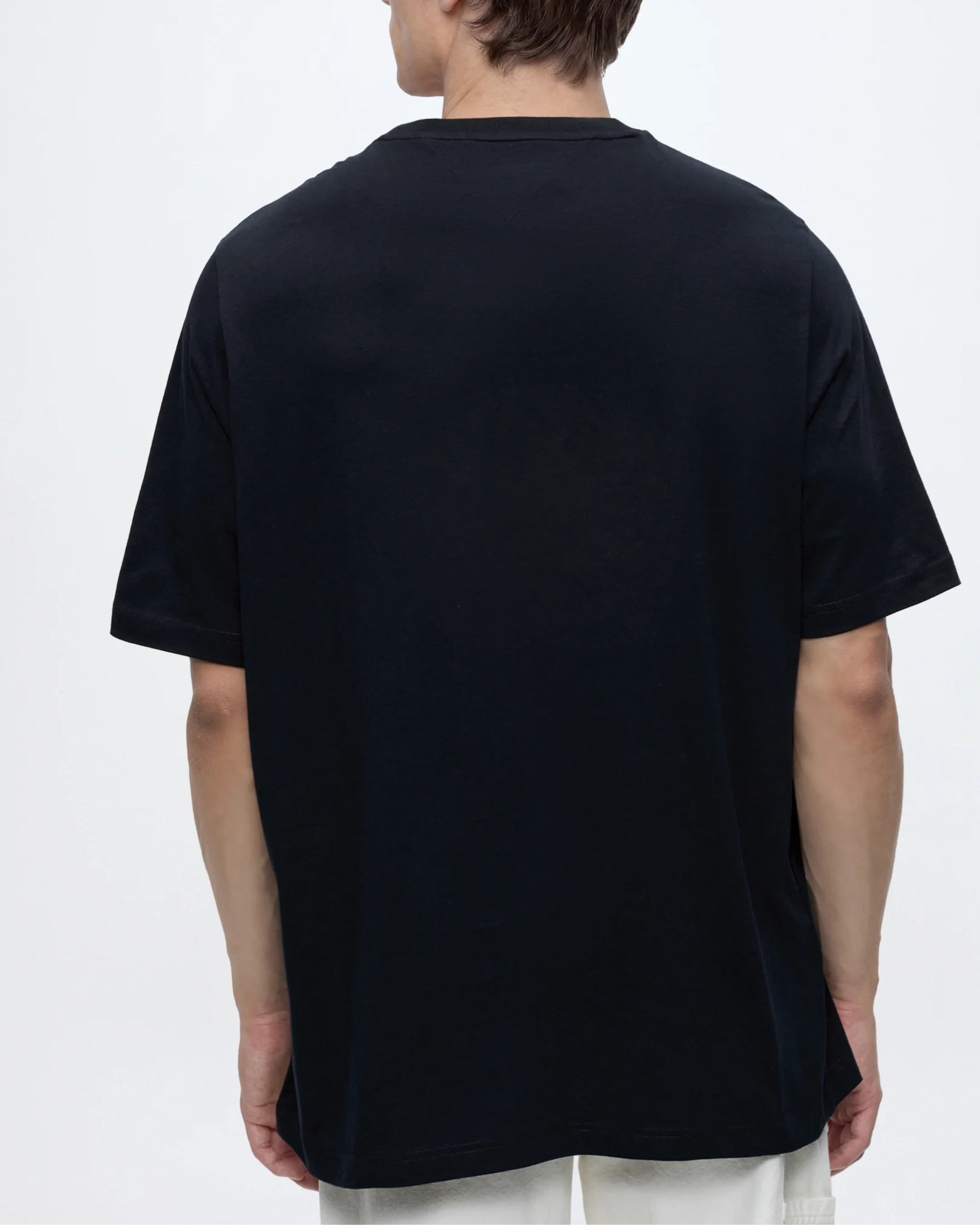 Tommy Hilfiger Brand Love Stack T-Shirt Navy Blue