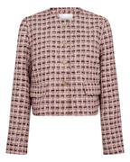 Co'Couture Tika Boucle Jacket Dusty Rose