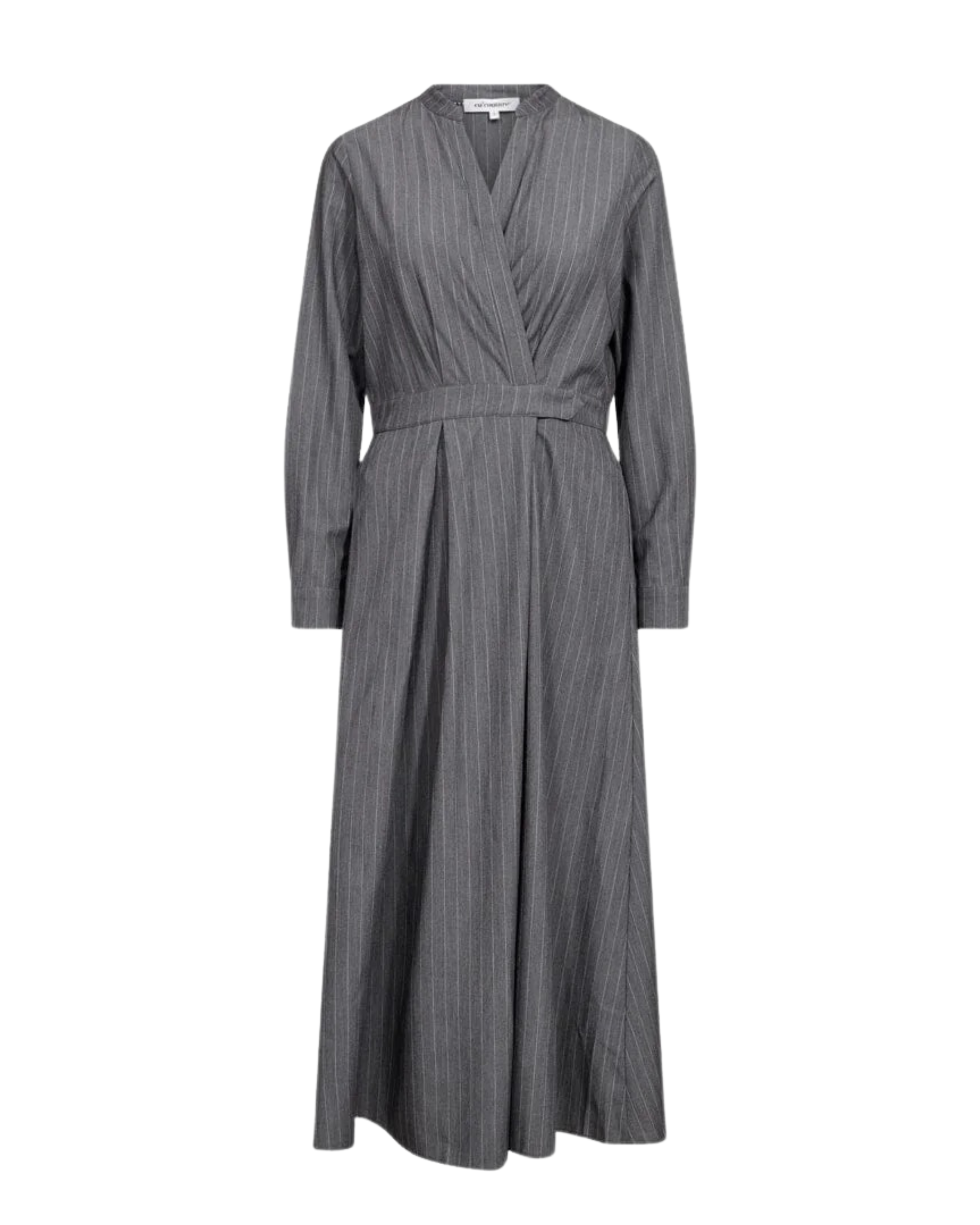Co'Couture Lyvia Maxi Wrap Dress Mid Grey
