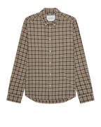 Les Deux Check Overshirt Light Sand