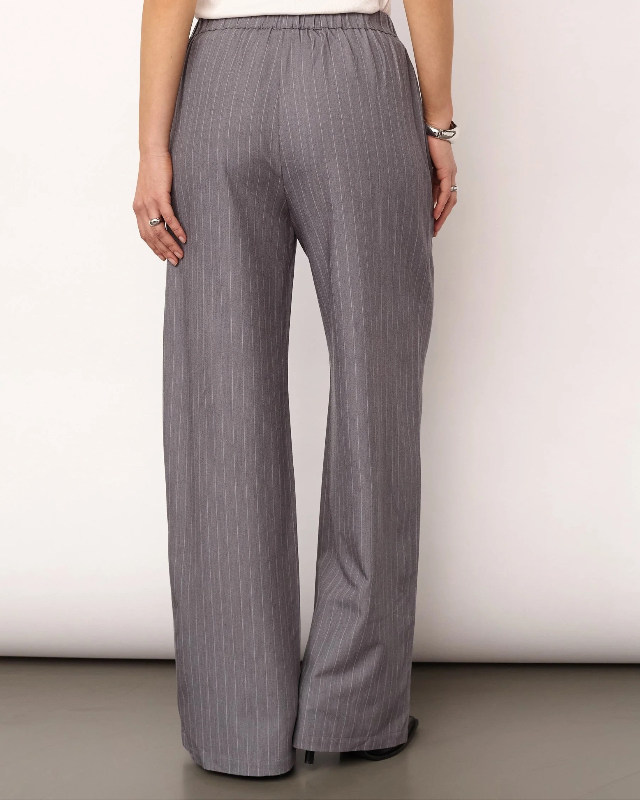 Co'Couture Penny Pin Pant Mid Grey