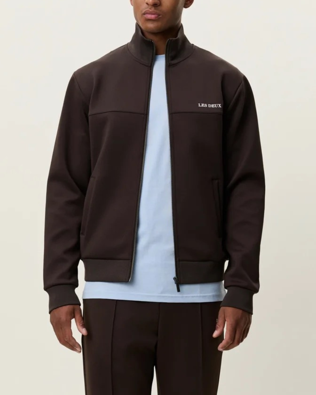 Les Deux Track Jacket Brown