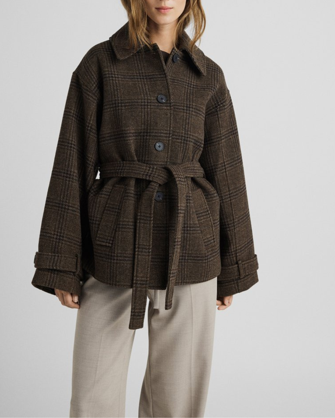 MSCH Copenhagen Amaranda Jacket CHK Hot Fudge