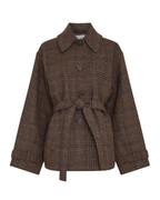 MSCH Copenhagen Amaranda Jacket CHK Hot Fudge