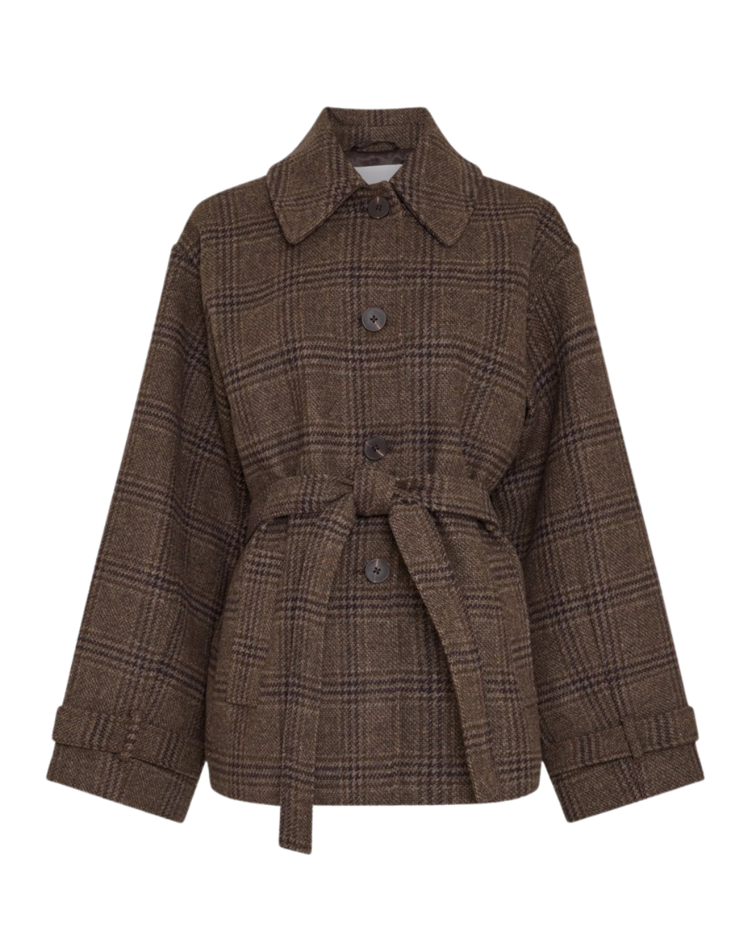 MSCH Copenhagen Amaranda Jacket CHK Hot Fudge