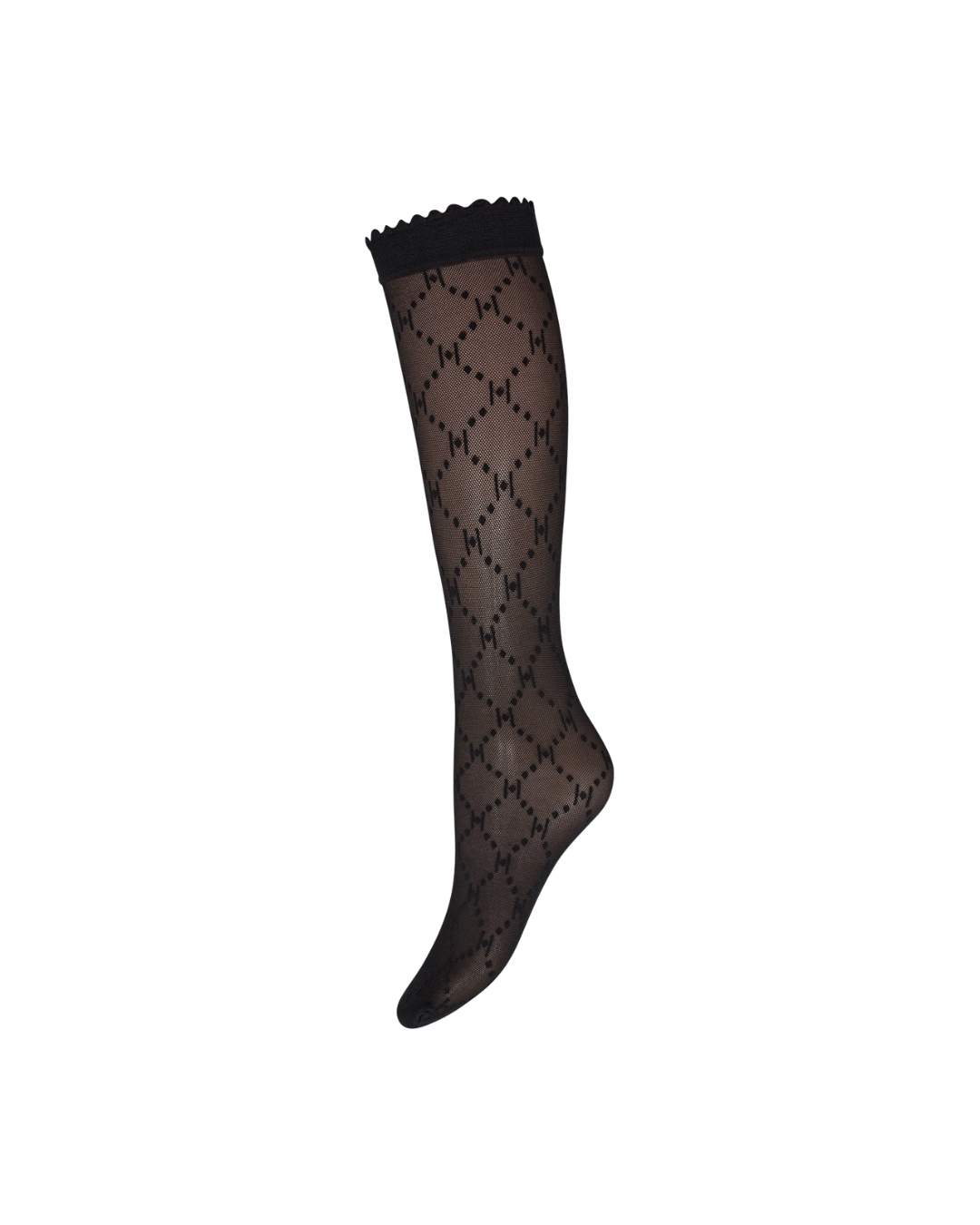 Hype The Detail Knee High Logo Black