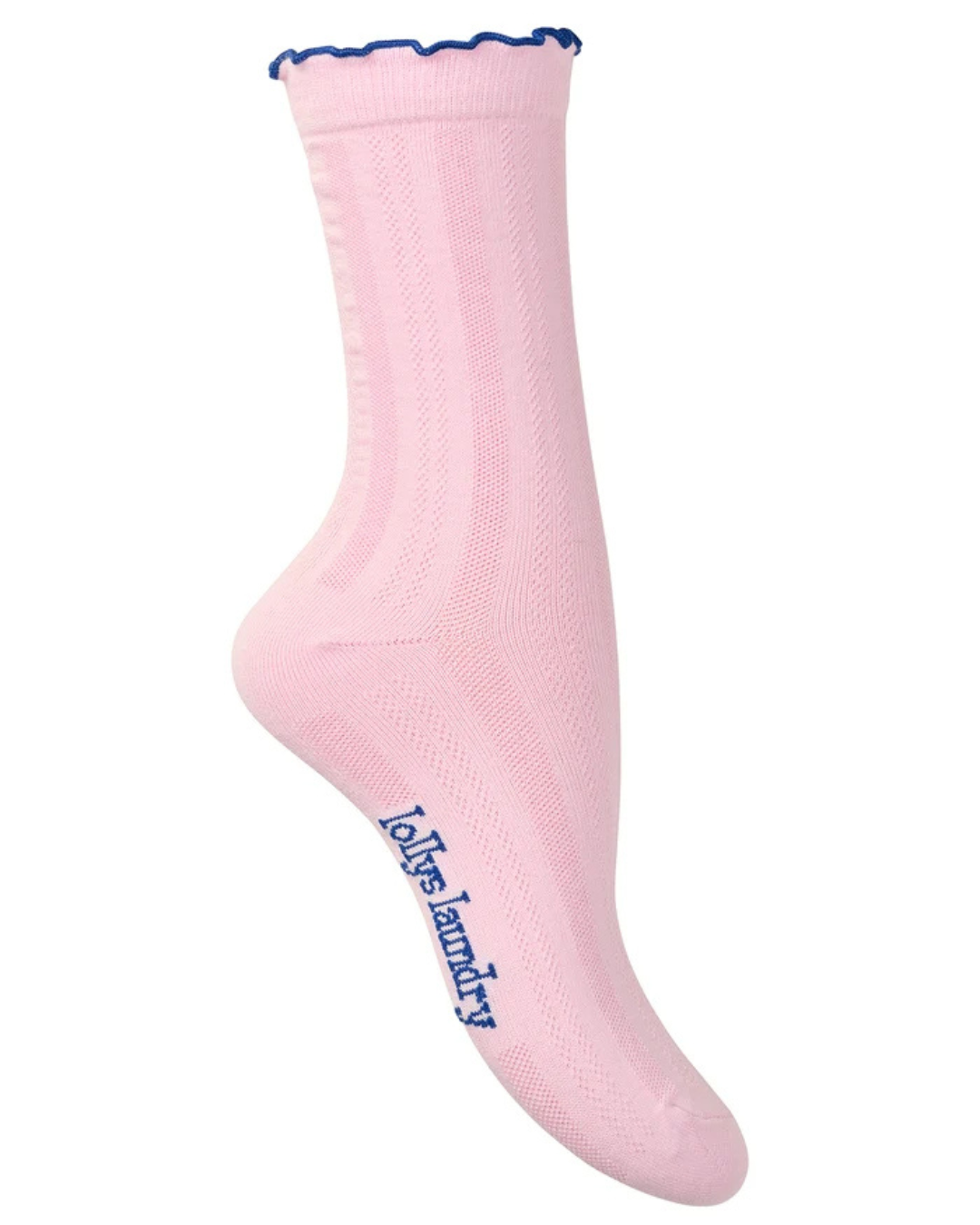 Lollys Laundry Lacey Sock Light Pink