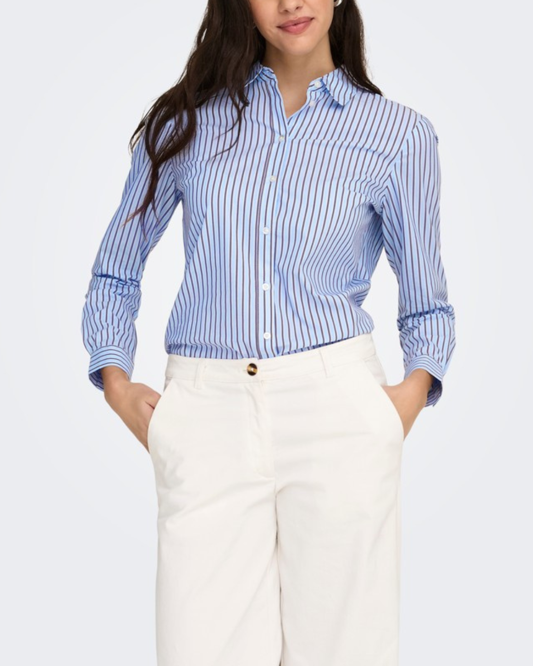 JDY Mio L/S Shirt Noos Cashmere Blue Cashmere