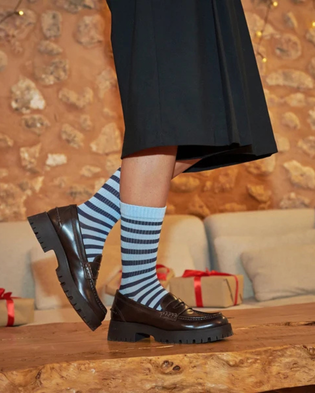 MP Denmark Jenny Socks Navy