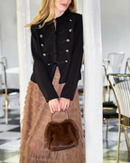 Black Colour Nathalie Jacket Black