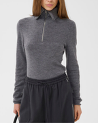 Gestuz Rosalie Pullover Medium Grey