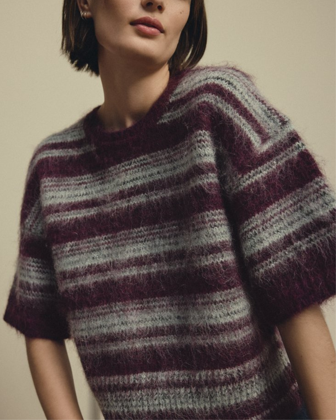 MSCH Copenhagen Lycie 2/4 Pullover STP Purple