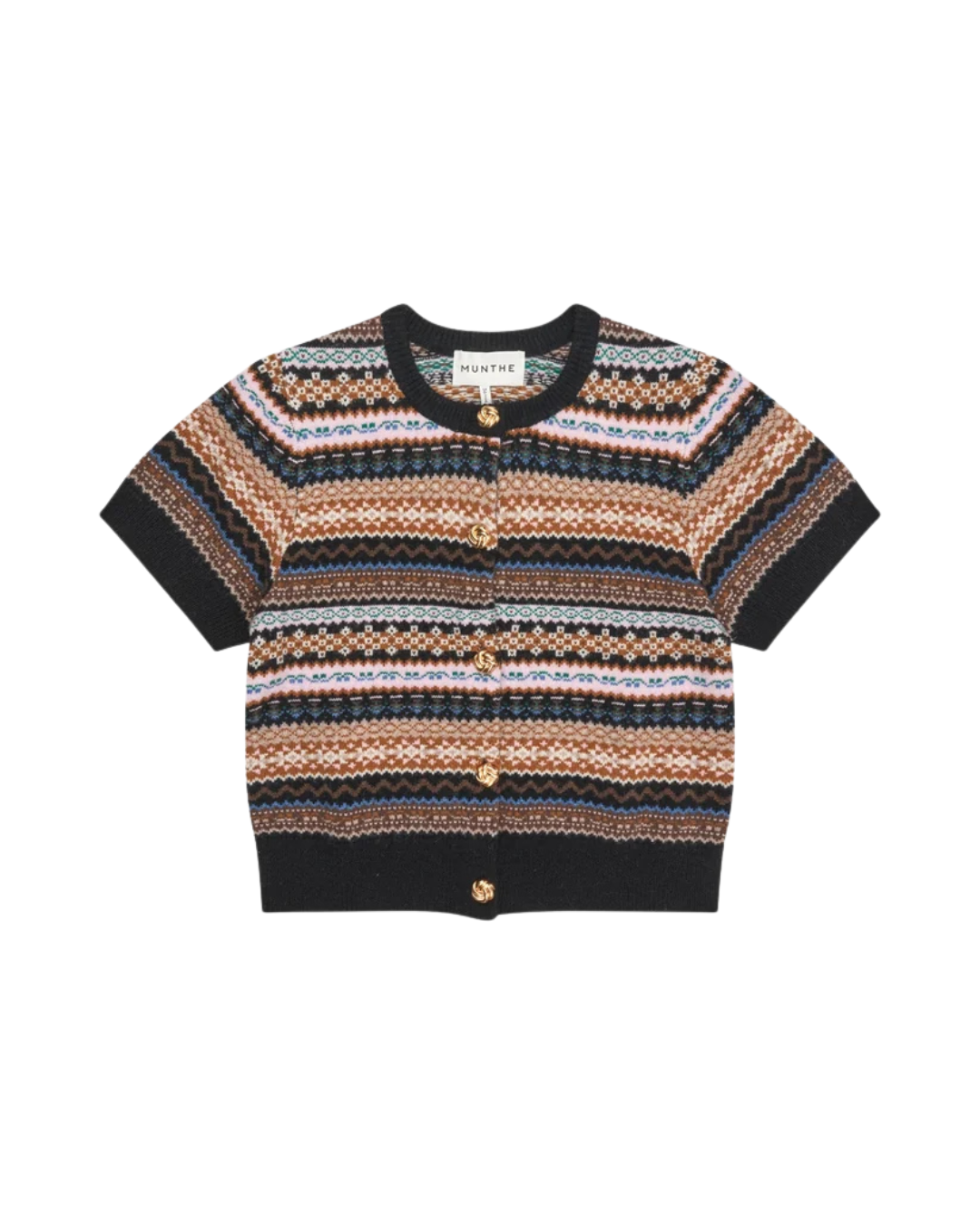 Munthe Coraline Knit Black Mix