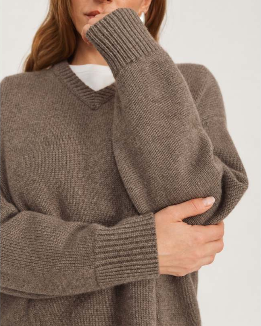 O'tay Olja Sweater Signature Brownstone