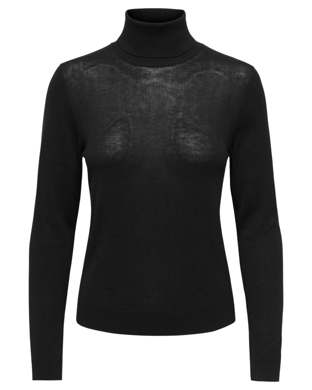 JDY Keya L/S Roll Neck Pullover Knit Black