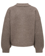 JDY Kimie Life L/S On Jacket Cardigan Mulch Melange