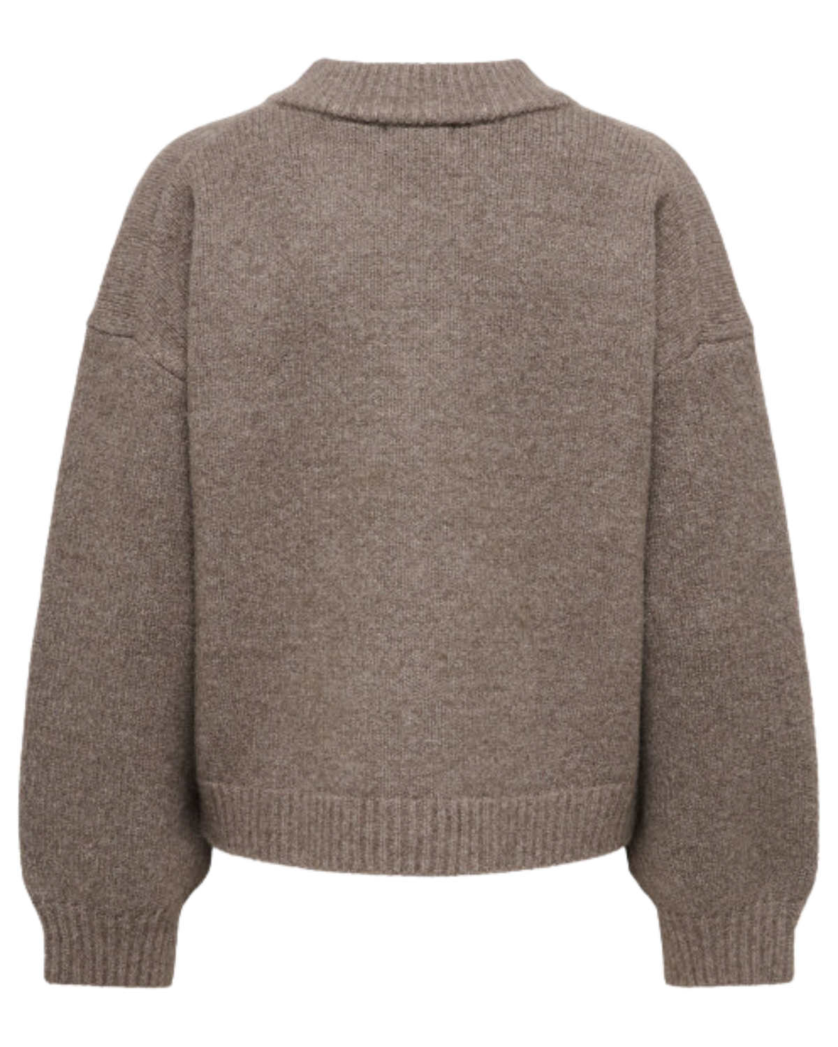 JDY Kimie Life L/S On Jacket Cardigan Mulch Melange