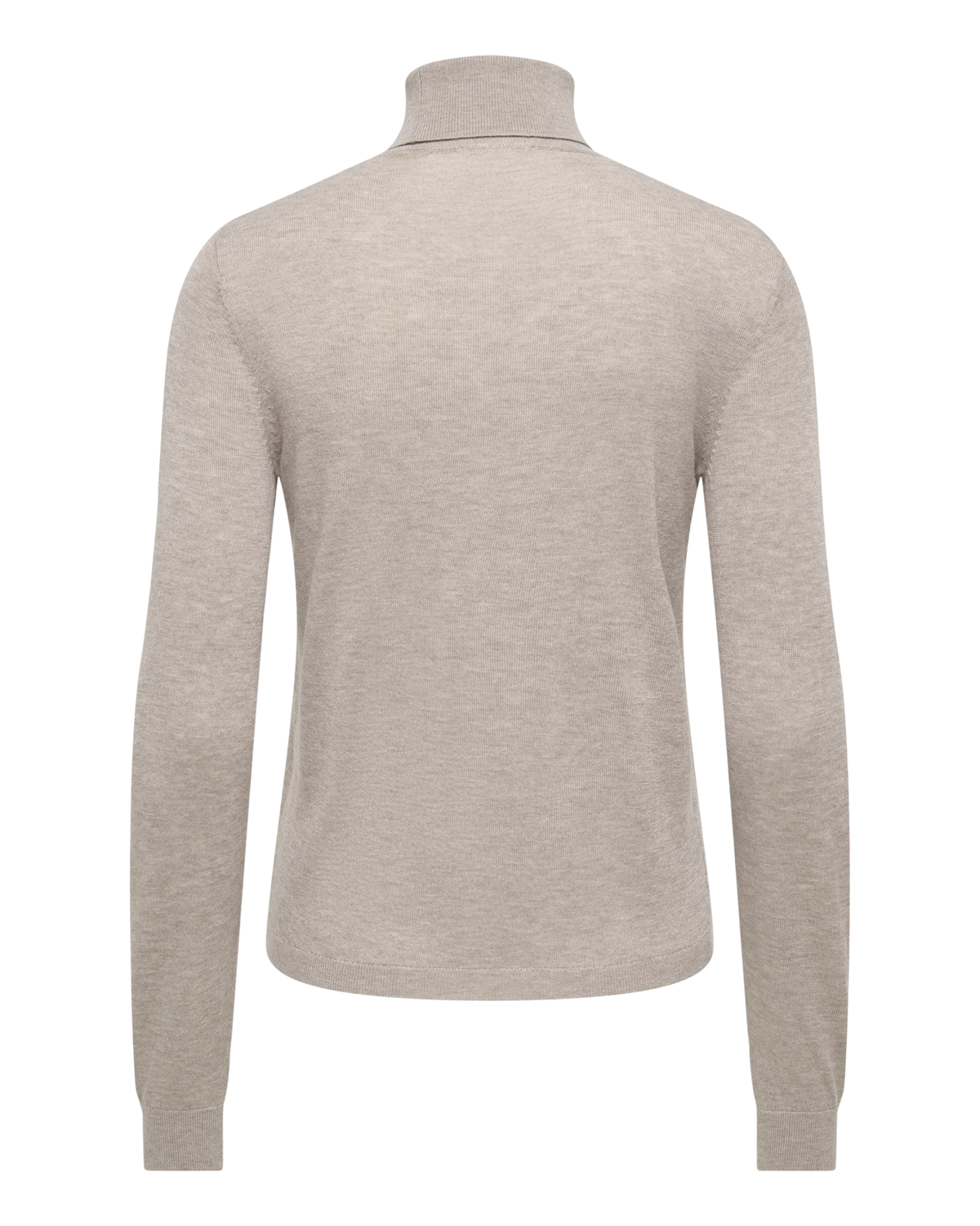 JDY Keya L/S Roll Neck Pullover Knit Simply Taupe