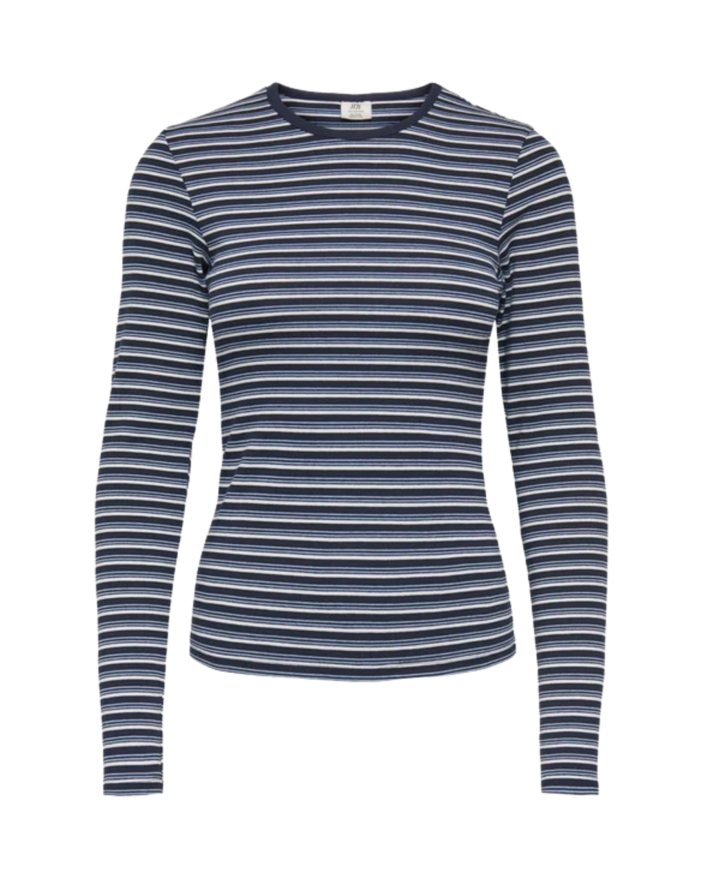 JDY Bali L/S O-Neck Top Sky Captain/Blue
