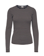 JDY Bali L/S O-Neck Top Sky Captain/Tortoise