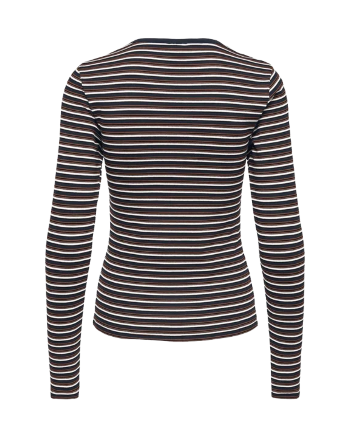 JDY Bali L/S O-Neck Top Sky Captain/Tortoise