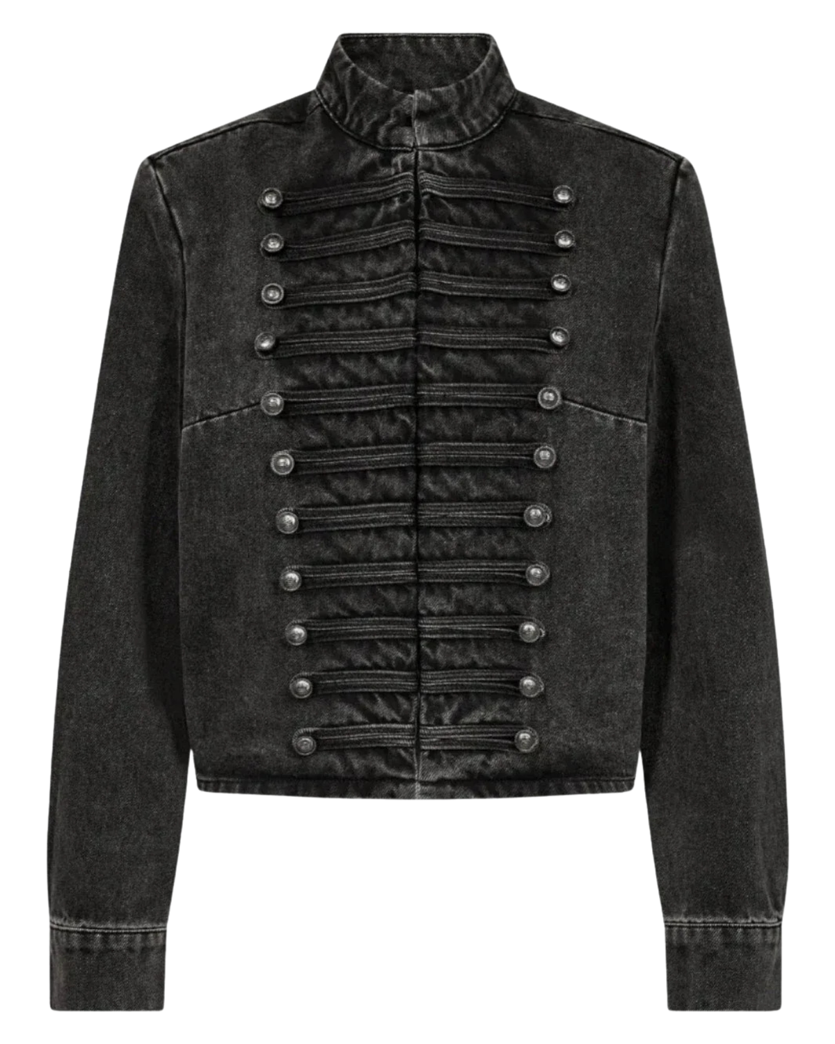 Co´Couture Jace Denim Officer Jacket Black