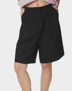 Neo Noir Nika Bermuda Shorts Black