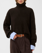 Gestuz Alpha Rollneck Ganache