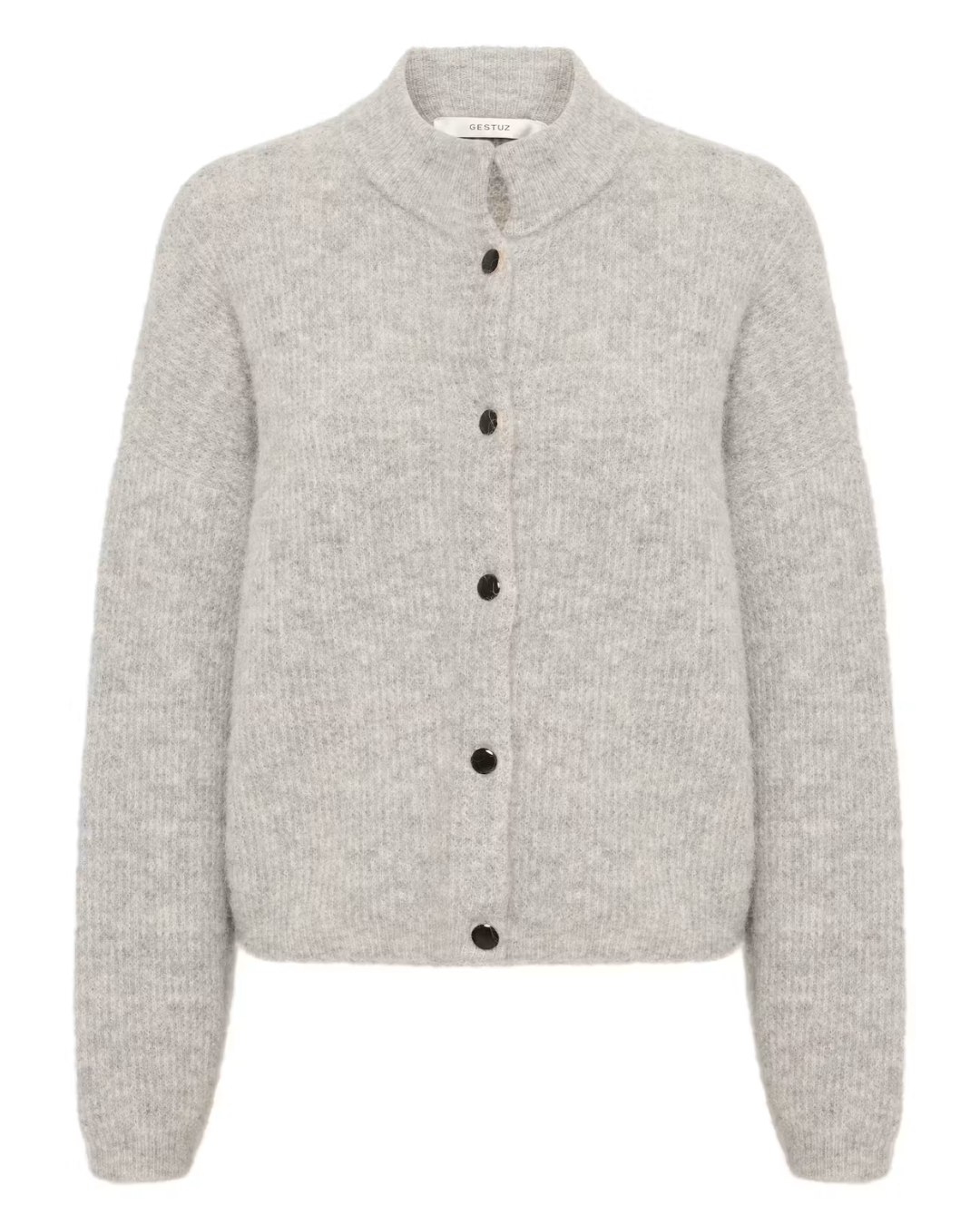 Gestuz Alpha Short Cardigan Light Grey