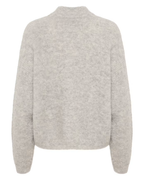 Gestuz Alpha Short Cardigan Light Grey