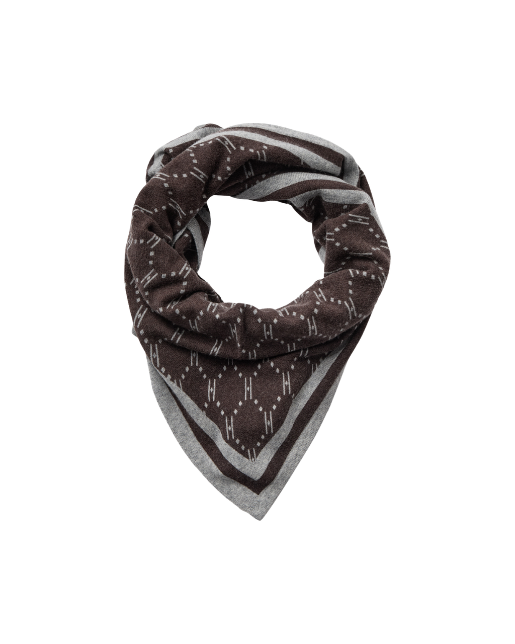 Hype The Detail Triangle Scarf Brun