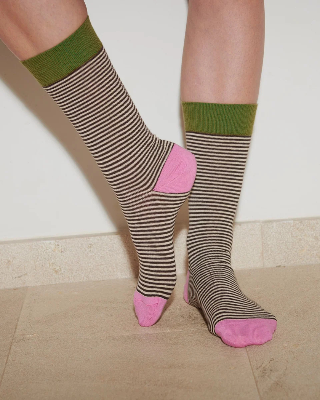MP Denmark Gerda Long Socks Ecru