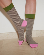 MP Denmark Gerda Long Socks Ecru