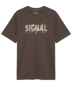 Signal 13591 OwenSi Print Tee + Brown