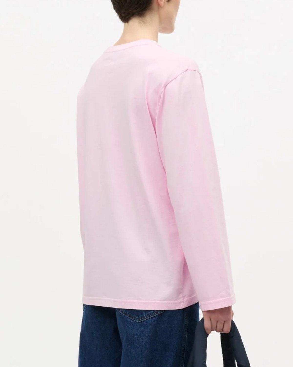Mads Nørgaard Cotton Jersey Jerry Tee LS Pink