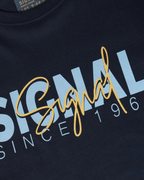 Signal 13591 OwenSi Print Tee + Navy
