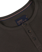 Signal 13615 DerekSi Granddad Waffle Henley Brown