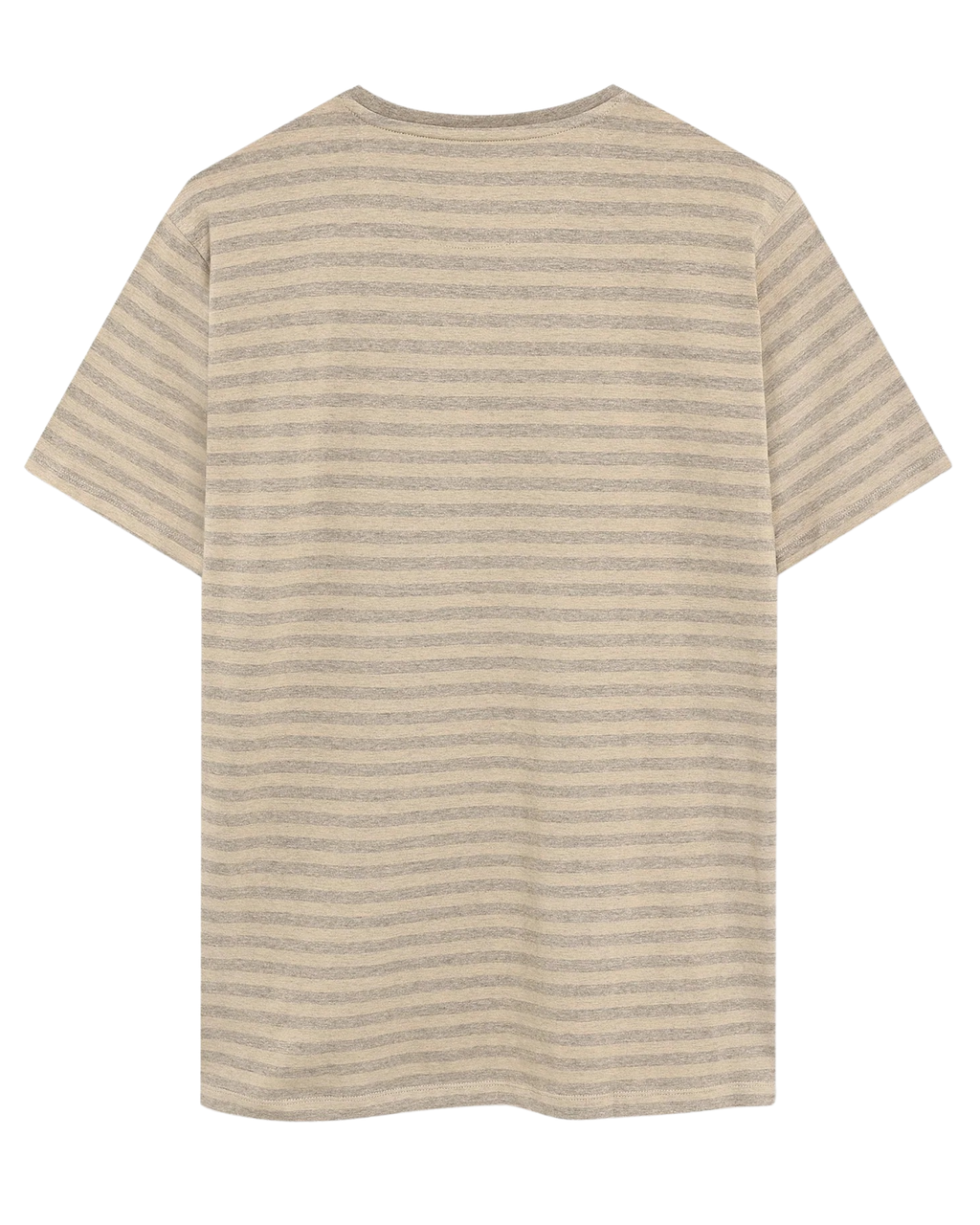 Signal 13656 LewiSi Subtle Stripe Print T-Shirt Beige