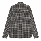 Les Deux Check Seersucker Shirt Black