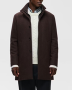 Matinique Harvey N Uldfrakke Brown