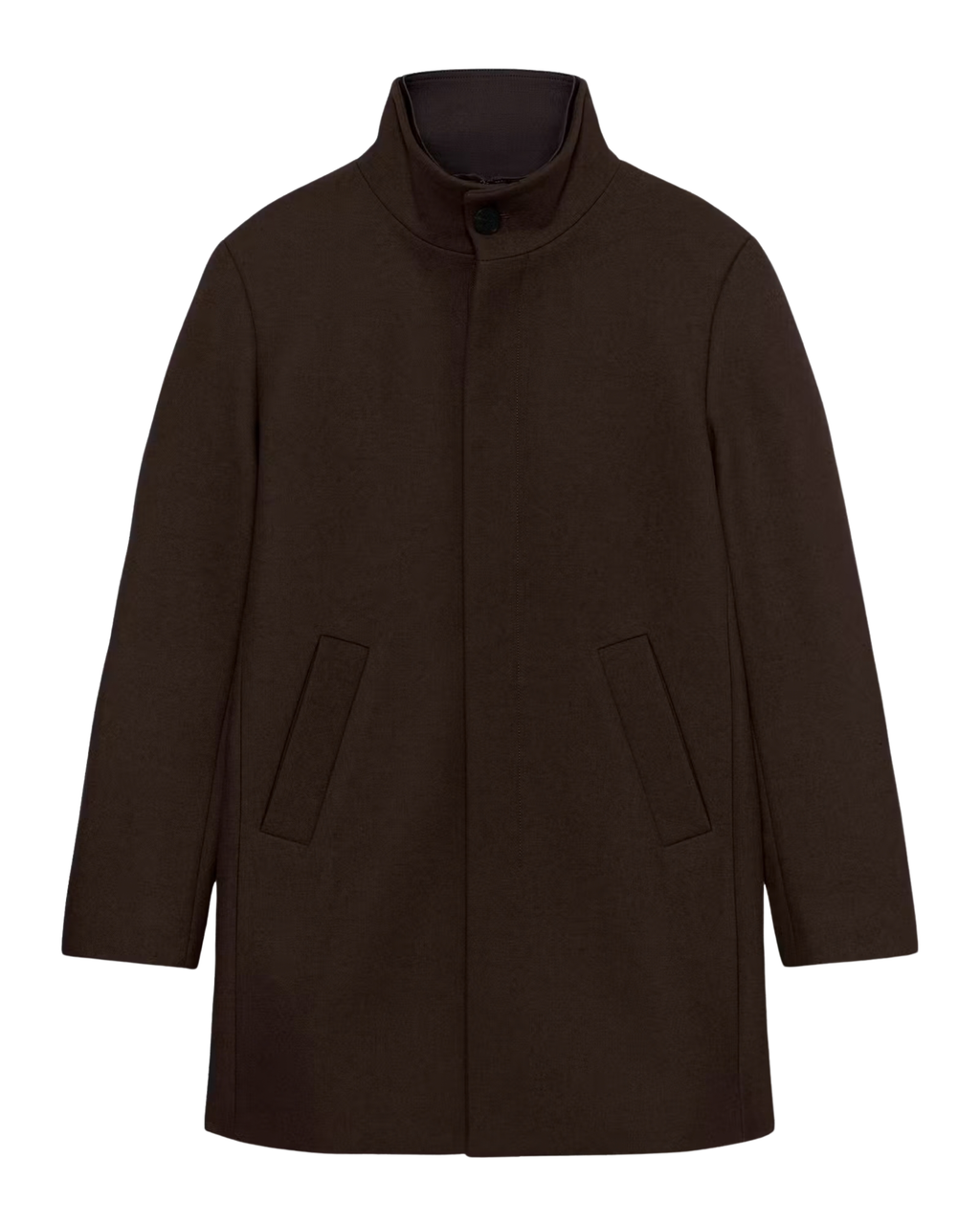 Matinique Harvey N Uldfrakke Brown
