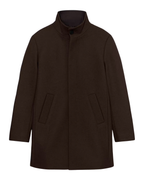 Matinique Harvey N Uldfrakke Brown