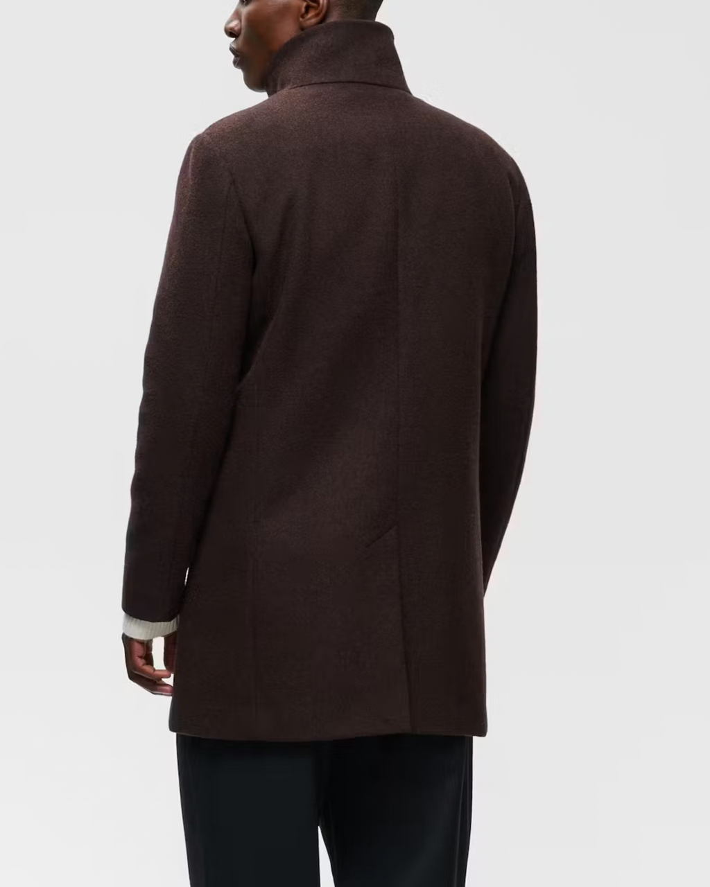 Matinique Harvey N Uldfrakke Brown