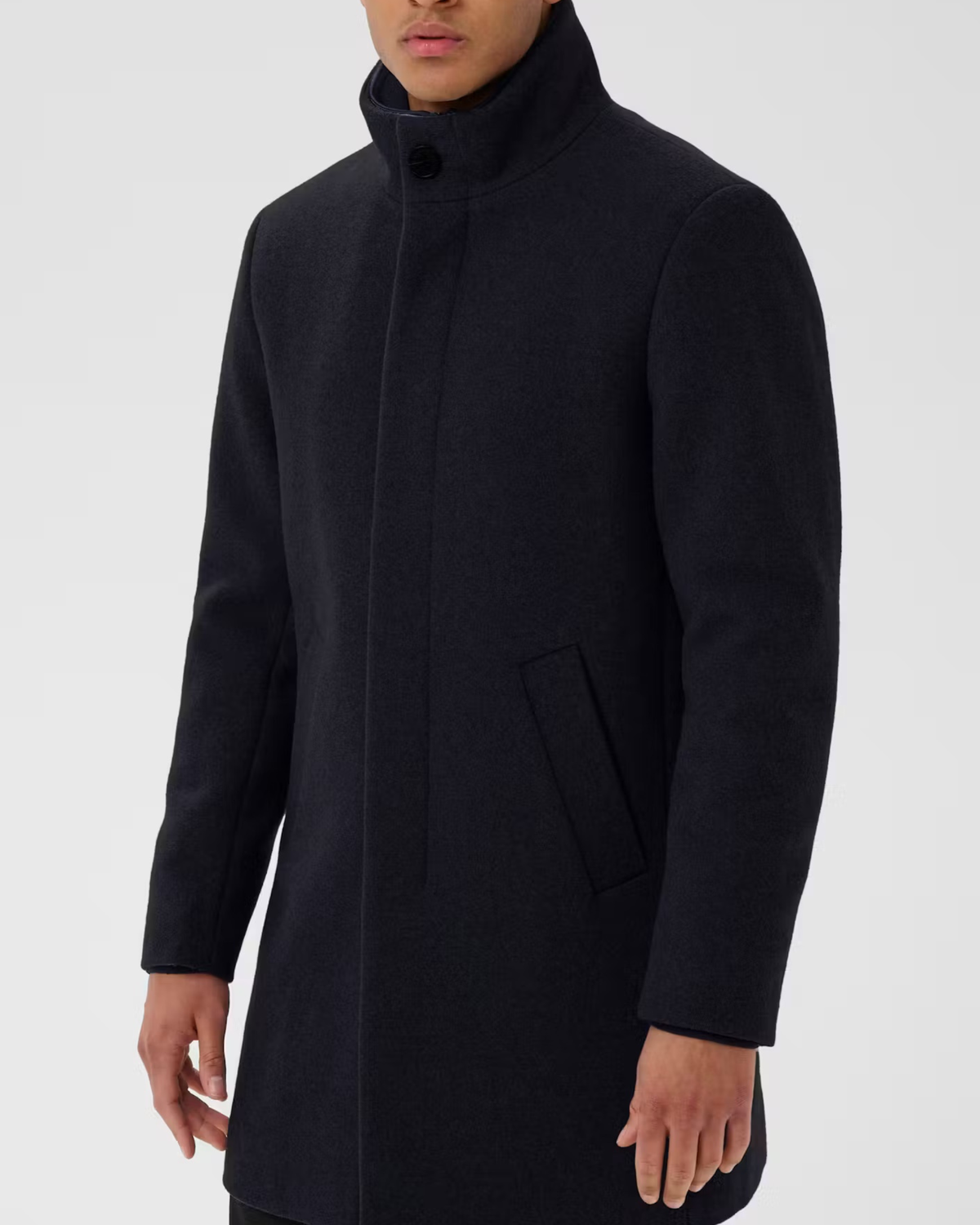 Matinique MAharvey N Uldfrakke Navy