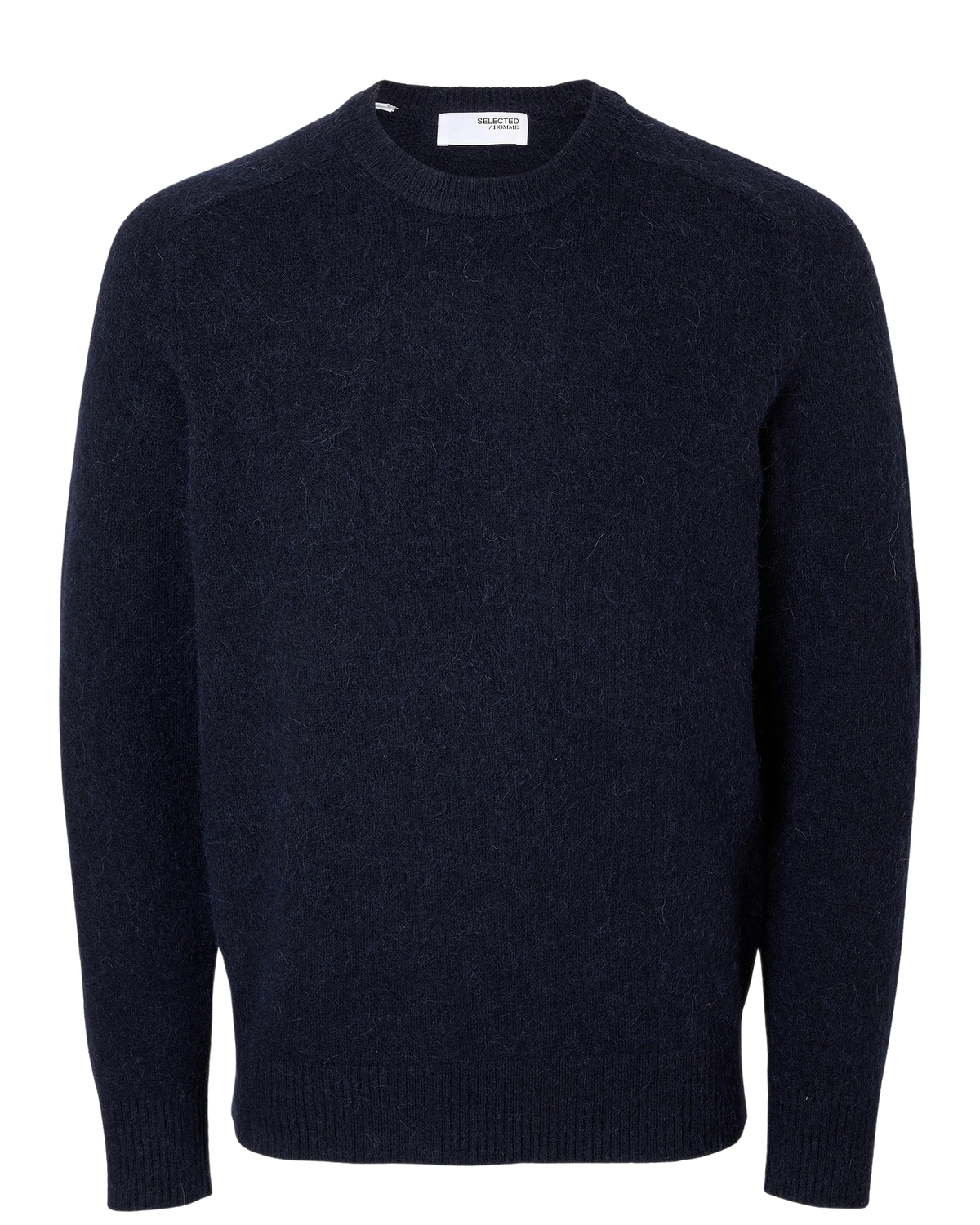 Selected "SLMRAI LS KNIT REG CREW NECK NOOS" Navy