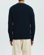 Selected "SLMRAI LS KNIT REG CREW NECK NOOS" Navy