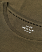 Mads Nørgaard Fine Jersey Teasy Tee FAV Olive