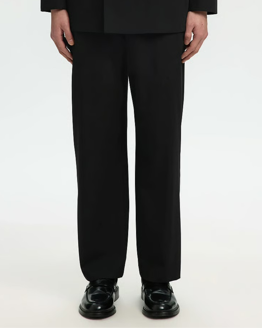 Selected SLMLOOSE-LIAM 220 TRS FLEX NOOS Bukser Black