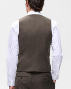 Matnique MAbreck Vest Brown