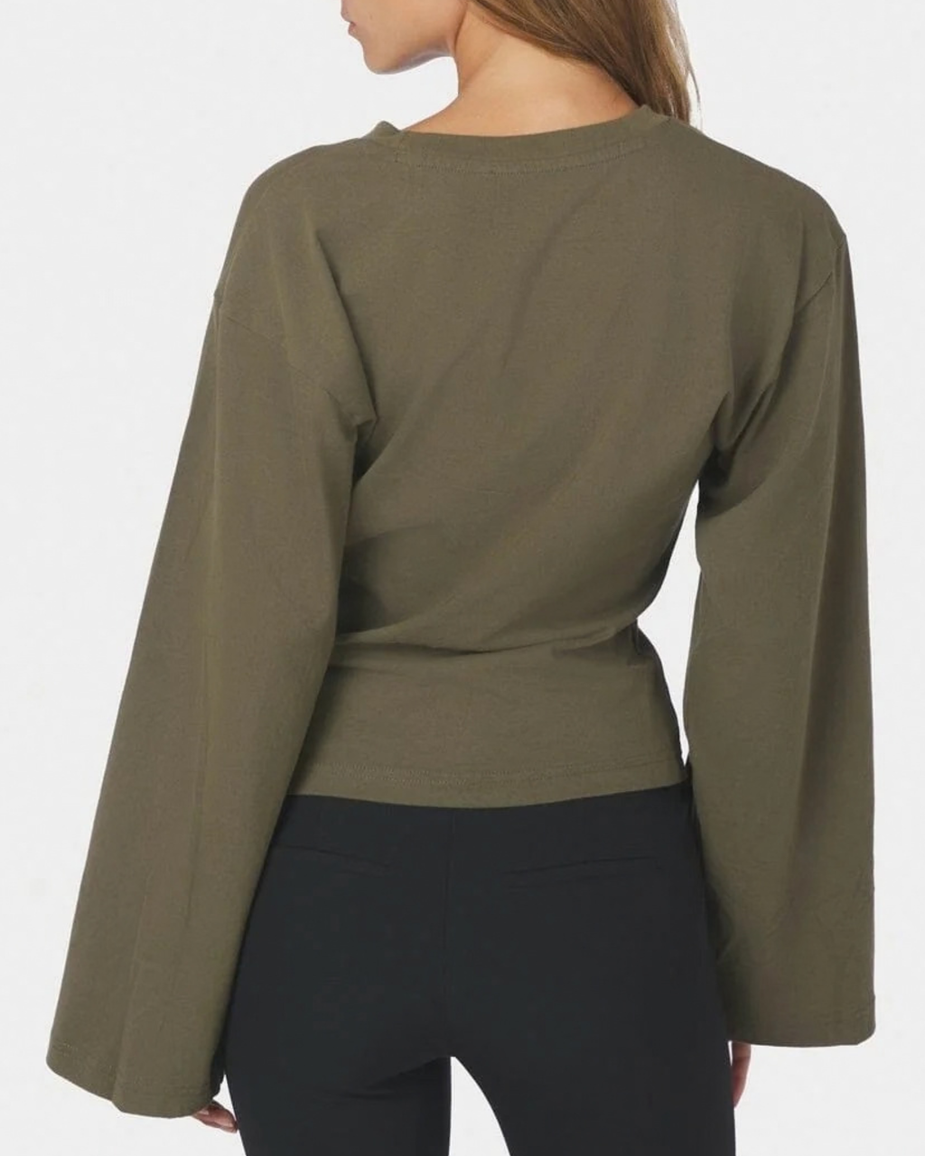 Neo Nori Paska Boxy Long Tee Army Green